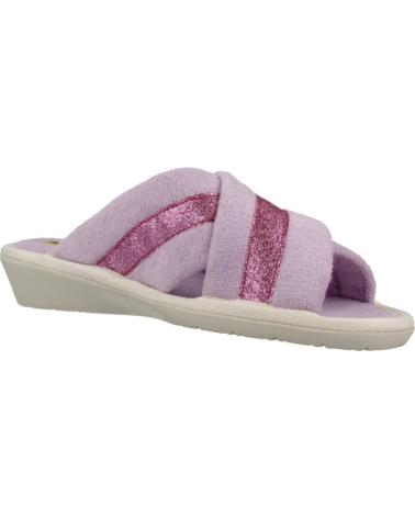Pantufas-De-Mujer-NORDIKAS-ZAPATILLAS-HOGAR-MUJER-MODELO-TOP-LINE-COLOR-VIOLETA-LILA