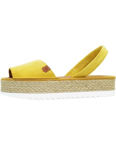 Sandales pour Femme POPA ALPARGATAS MUJER MODELO PS33504 COLOR AMARILLO MOSTAZA