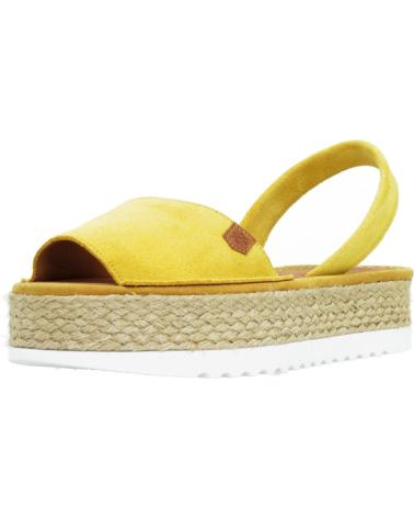 Sandales pour Femme POPA ALPARGATAS MUJER MODELO PS33504 COLOR AMARILLO MOSTAZA