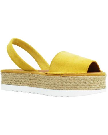 Sandales pour Femme POPA ALPARGATAS MUJER MODELO PS33504 COLOR AMARILLO MOSTAZA