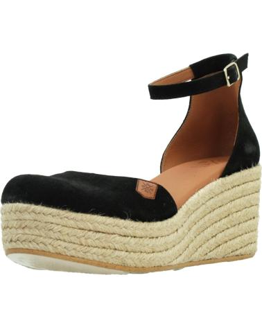 Sandalias de Mujer POPA CUNA BAJA CANTALAR SERRAJE NEGRO