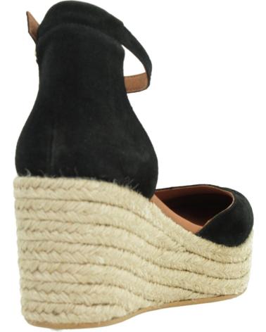 Sandalias de Mujer POPA CUNA BAJA CANTALAR SERRAJE NEGRO