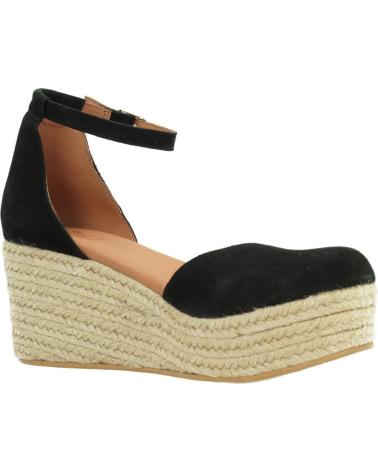 Sandalias de Mujer POPA CUNA BAJA CANTALAR SERRAJE NEGRO