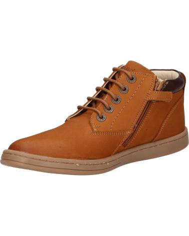 boy Mid boots KICKERS 785323-30 TACKLAND GOLF 116 CAMEL MARRON