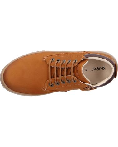 boy Mid boots KICKERS 785323-30 TACKLAND GOLF 116 CAMEL MARRON