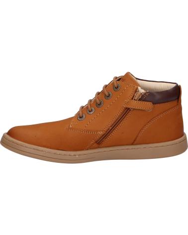 boy Mid boots KICKERS 785323-30 TACKLAND GOLF 116 CAMEL MARRON