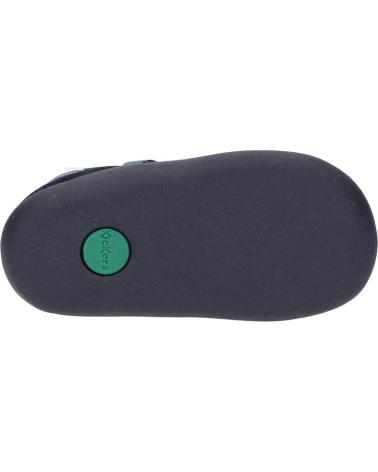 Sandali per Bambino KICKERS 1201320-10-0 KICK FRONY SUEDE CRSHEEP CR BURNISH 10 MARINE