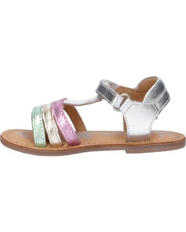 Sandalen für Mädchen KICKERS 1202380-30-0 DIAMANTO SHEEP METAL 165 ARGENT MULTICO