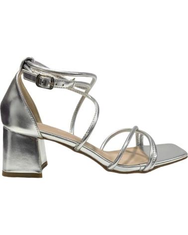 Sandales-De-Mujer-CALZADOMANIA-SANDALIA-TIRAS-TACON-BAJO-PLATA
