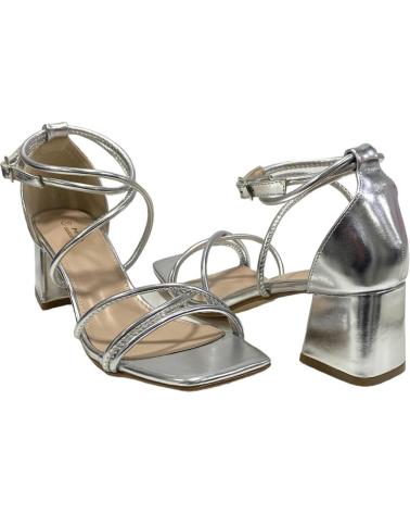 Sandales-De-Mujer-CALZADOMANIA-SANDALIA-TIRAS-TACON-BAJO-PLATA