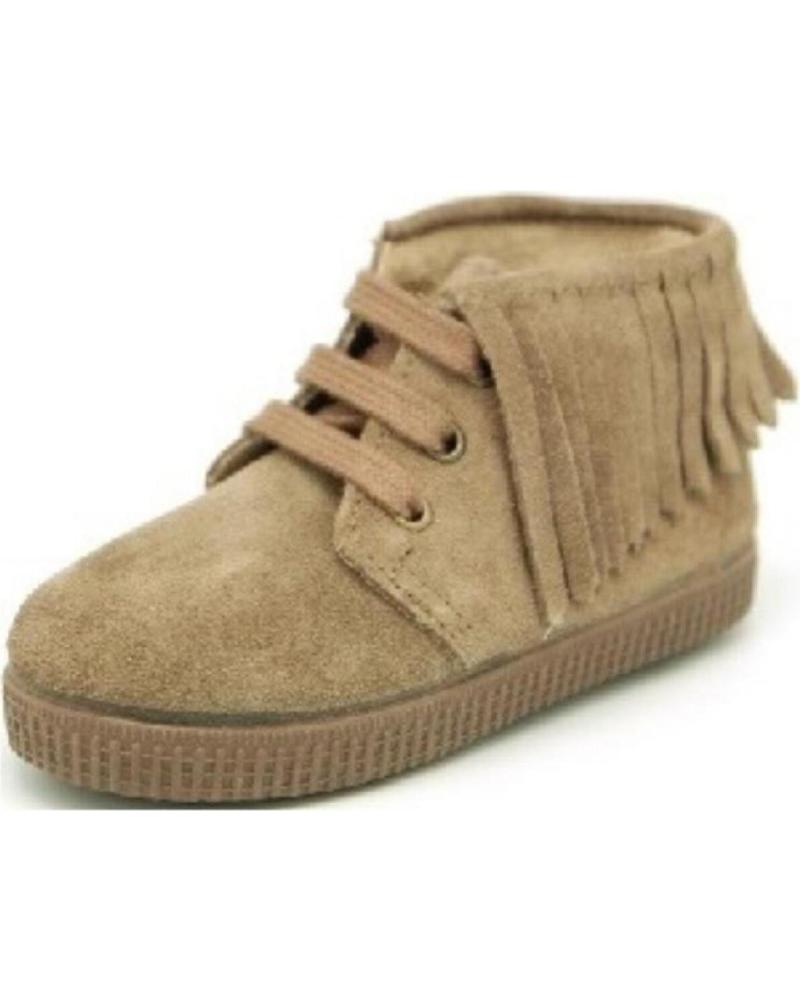 STIVALETTO BATILAS 56830 CON FRANGE E LACCI TAUPE TAUPE
