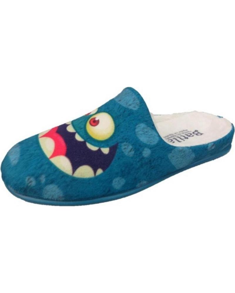 Calzado de casa de Niño BATILAS ZAPATILLAS DE CASA AZUL