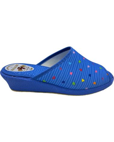 Pantofole per Donna ALCALDE ZAPATILLA CASA MUJER AZUL