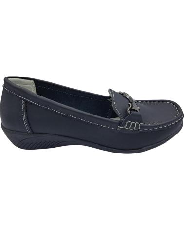 Zapatos de Mujer CALZADOMANIA MOCASIN SENORA PIEL NEGRO