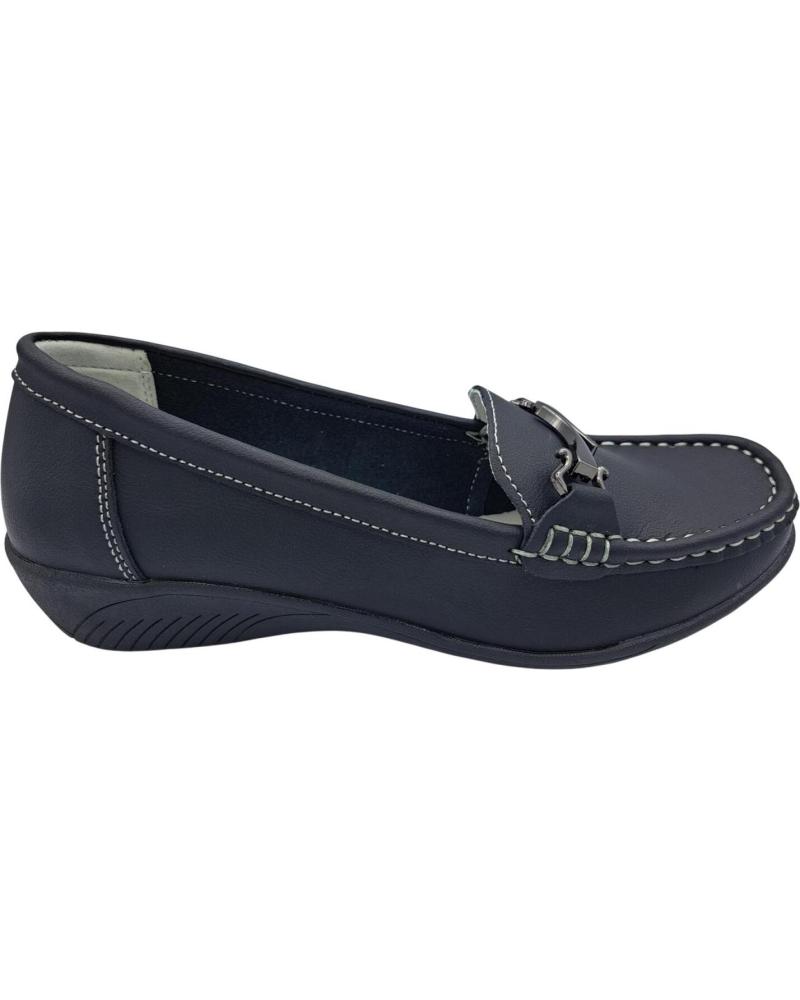 Schuhe für Damen CALZADOMANIA MOCASIN SENORA PIEL NEGRO