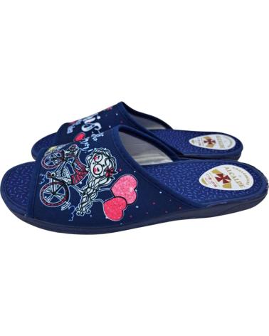 Pantufas de Mulher ALCALDE ZAPATILLA CASA MUJER MARINO