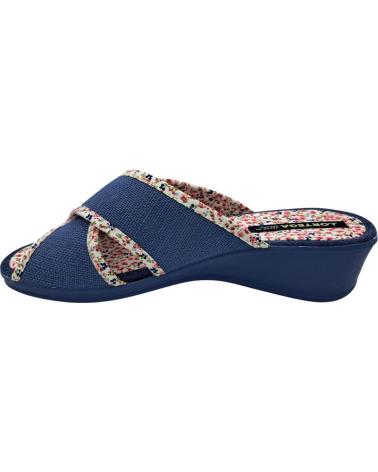 Pantufas de Mulher PINTURINES ZAPATILLA TIRAS CRUZADAS VAQUERO