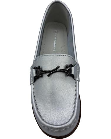 Sapatos de Mulher CALZADOMANIA MOCASIN SENORA PIEL PLATA