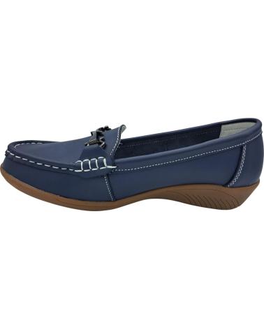 Schuhe für Damen CALZADOMANIA MOCASIN SENORA PIEL MARINO