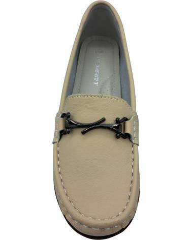Schuhe für Damen CALZADOMANIA MOCASIN SENORA PIEL BEIGE