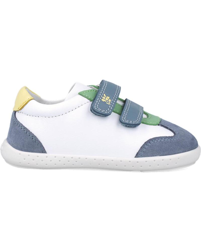 Sportivo per Bambino GARVALIN DEPORTIVA RESPETUOSA PARA CHICO 252331 BAREFOOT SOFT BLANCOINDIGOA472
