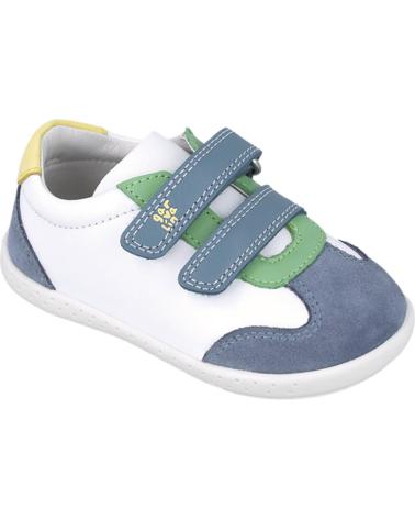 Sportivo per Bambino GARVALIN DEPORTIVA RESPETUOSA PARA CHICO 252331 BAREFOOT SOFT BLANCOINDIGOA472