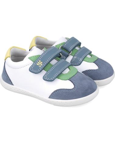 Sportivo per Bambino GARVALIN DEPORTIVA RESPETUOSA PARA CHICO 252331 BAREFOOT SOFT BLANCOINDIGOA472