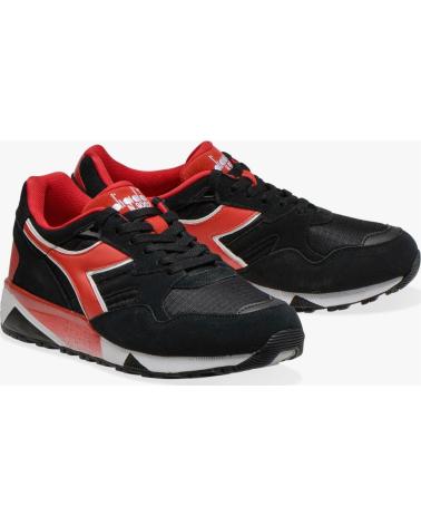 Zapatillas deporte de Hombre DIADORA N9002 BETA BLACK-DARK RED