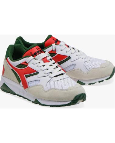 Zapatillas deporte de Hombre DIADORA N9002 BETA WHITE-CHINESE RED
