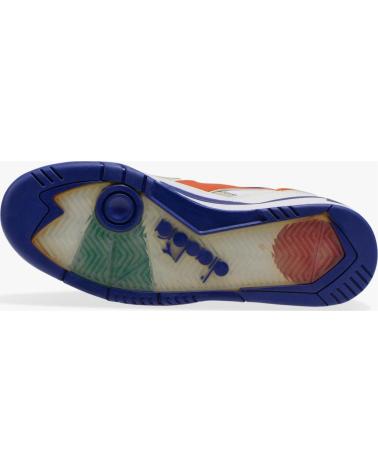 Zapatillas deporte de Hombre DIADORA REBOUND ACE BETA WHITE-ORANGE