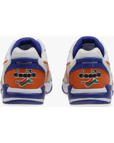 Zapatillas deporte de Hombre DIADORA REBOUND ACE BETA WHITE-ORANGE