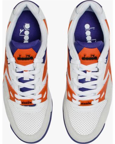 Zapatillas deporte de Hombre DIADORA REBOUND ACE BETA WHITE-ORANGE