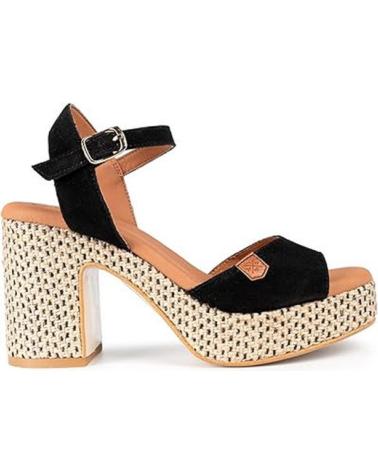 Woman shoes POPA SANDALIAS DE TACON MUJER MARSELLA NEGRO NEGRO