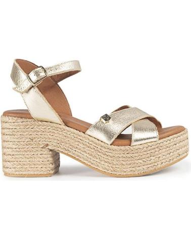 Woman Sandals POPA SANDALIAS DE TACON MUJER CLIFTON ORO DORADO