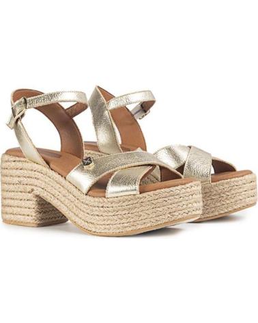 Woman Sandals POPA SANDALIAS DE TACON MUJER CLIFTON ORO DORADO