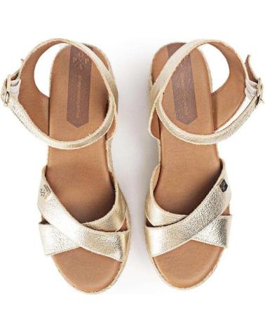Woman Sandals POPA SANDALIAS DE TACON MUJER CLIFTON ORO DORADO