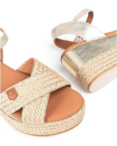 Sandals-De-Mujer-POPA-CUNAS-MUJER-BENIJO-ORO-DORADO