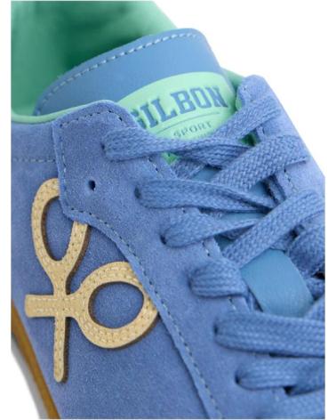 Deportivas de Hombre SILBON SNEAKERS HOMBRE 131137 CELESTE TURQUESA