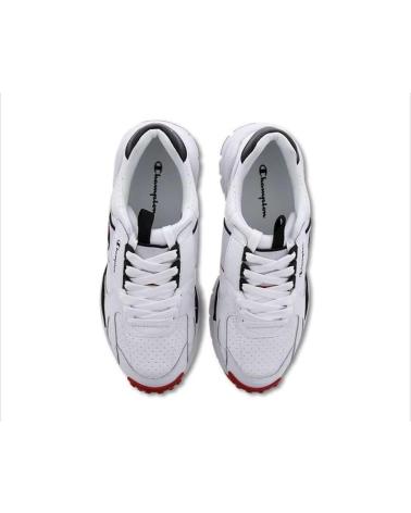 Zapatillas deporte de Hombre CHAMPION CWA-1 MESH-LEATHER WHT-RED-BLU