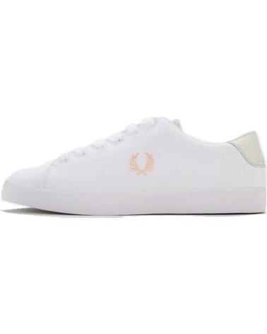 Zapatillas deporte de Mujer FRED PERRY LOPPIE CANVAS SALMON