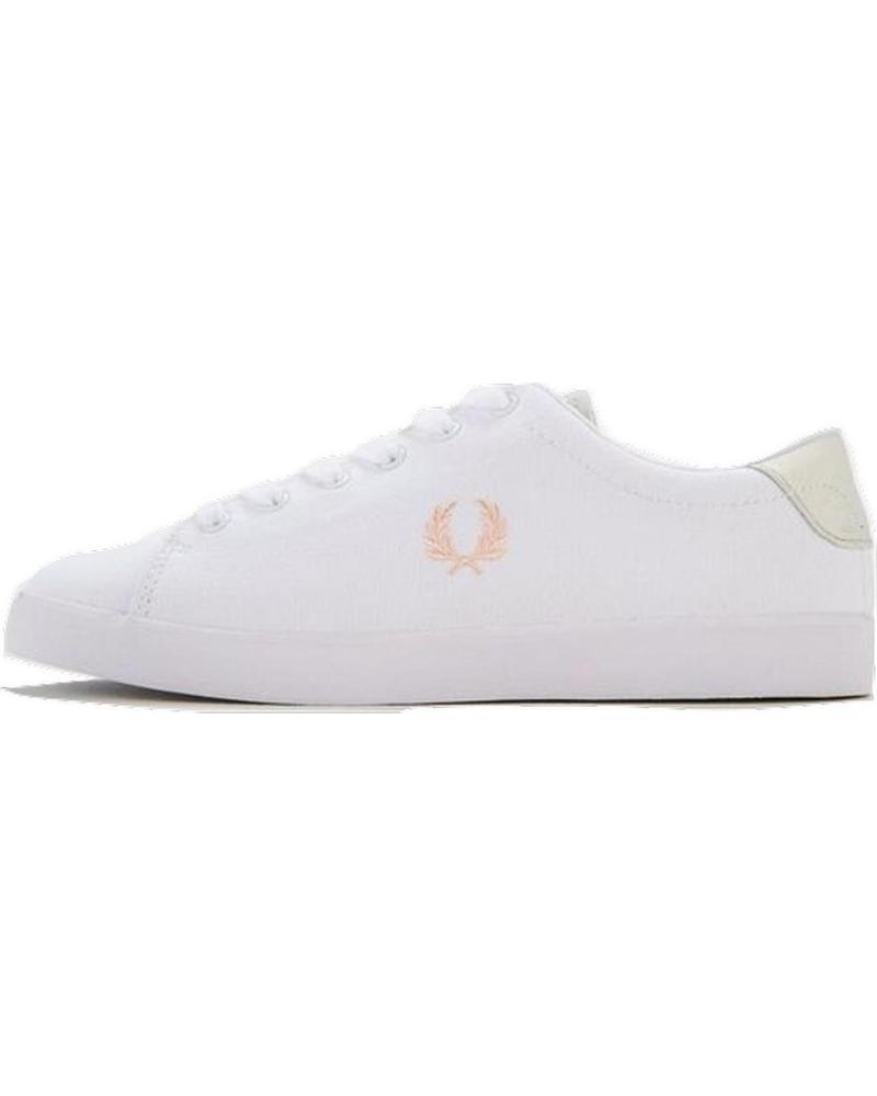 Zapatillas deporte de Mujer FRED PERRY LOPPIE CANVAS SALMON