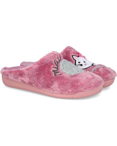 Hausschuhe für Damen und Mädchen ZAPY AC501126 ZAPATILLAS DE CASA NINA VINO