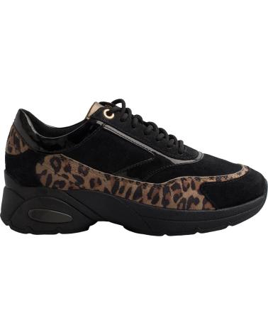 Woman Trainers GEOX ZAPATILLAS DEPORTIVAS DE PIEL D ALHOUR A D94FGA-2207 PARA MU NEGRO