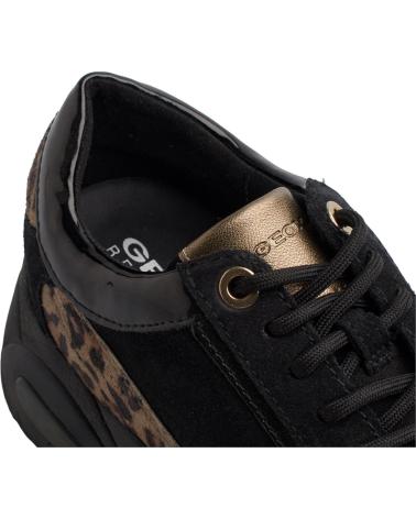 Woman Trainers GEOX ZAPATILLAS DEPORTIVAS DE PIEL D ALHOUR A D94FGA-2207 PARA MU NEGRO