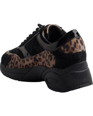 Woman Trainers GEOX ZAPATILLAS DEPORTIVAS DE PIEL D ALHOUR A D94FGA-2207 PARA MU NEGRO