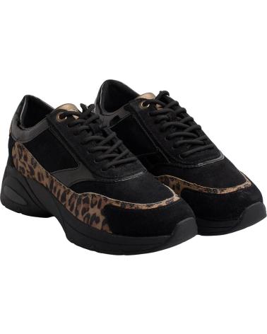 Woman Trainers GEOX ZAPATILLAS DEPORTIVAS DE PIEL D ALHOUR A D94FGA-2207 PARA MU NEGRO