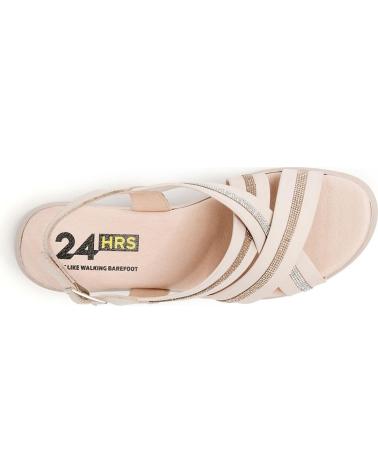 Sandalen für Damen 24 HORAS SANDALIA MUJER 24HRS 26508 VARIOS COLORES