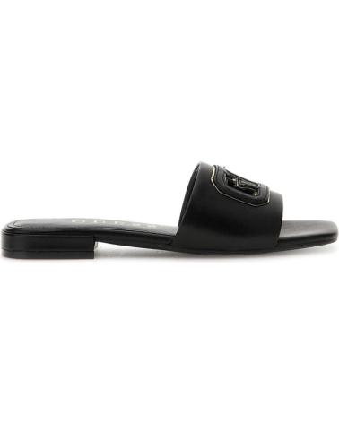 Sandálias de Mulher GUESS SANDALIA TARISHA COMBINADA CON PIEL BLACK-GOLD