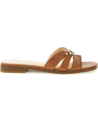 Sandalias de Mujer GUESS SANDALIA REALLA DE PIEL AUTENTICA TAN