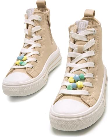 Sneaker für Damen und Mädchen MTNG 82001AB BEIGE